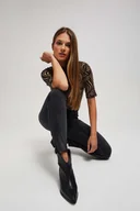 Spodnie damskie - Jeansy Skinny-M - miniaturka - grafika 1