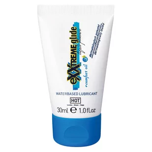 HOT HOT Exxtreme Glide Waterbased Lubricant + Comfort Oil A+ 30 Ml - Zestaw - Zestawy erotyczne - miniaturka - grafika 1