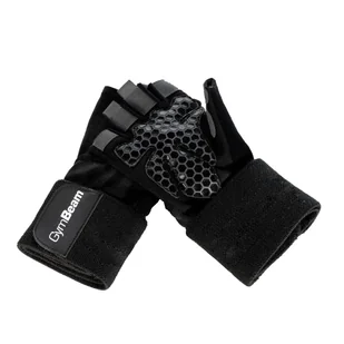 Rękawiczki fitness damskie GymBeam Guard Black - Rękawice do ćwiczeń - miniaturka - grafika 1