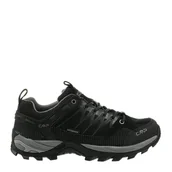 Buty trekkingowe męskie - CMP Trekkingi Rigel Low Treking Shoe Wp 3Q54457UG Czarny - miniaturka - grafika 1