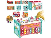 Zabawki interaktywne dla dzieci - Edukacyjna, interaktywna zabawka dla dzieci 8w1, Cymbałki, Zegar - miniaturka - grafika 1