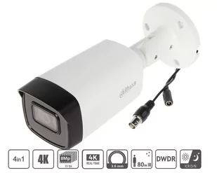 Kamera na zewnątrz 4w1 HAC-HFW1800TH-I8-0360B 8MPx Starlight IR80 - Kamery do monitoringu - miniaturka - grafika 2