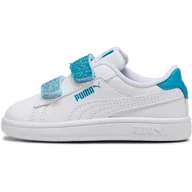 Odzież sportowa dziecięca - Adidasy Puma Smash 3.0 L Glitter Velcro V Inf Pu, Dzieci - miniaturka - grafika 1