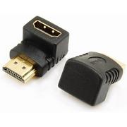 Adaptery i przejściówki - Elmak SAVIO CL-112 Adapter HDMI F) HDMI M) 90° kątowy - miniaturka - grafika 1