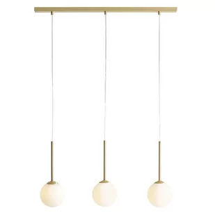 Kuchenna lampa wisząca Bosso 1087E_40 Aldex kulke szklane złota - Lampy sufitowe - miniaturka - grafika 1