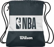 Plecaki - Plecak z paskami Wilson NBA Forge czarny - miniaturka - grafika 1