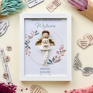 Pamiątka Pierwszej Komunii Świętej - Aniołek dla chłopca - pamiątka Pierwszej Komunii Świętej - Personalizacja - miniaturka - grafika 1