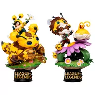 Figurki kolekcjonerskie - Beast Kingdom DS-120 League of Legends - Nunu, Beelump i Heimerstinger zestaw figurek - miniaturka - grafika 1