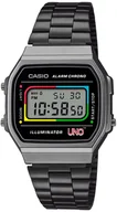 Zegarki męskie - Zegarek Casio Vintage A168WEUC-1AER Vintage Maxi x UNO™ - miniaturka - grafika 1