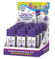 Przybory szkolne - Astra Klej znikający fioletowy 12g Display 12 sztuk - miniaturka - grafika 1