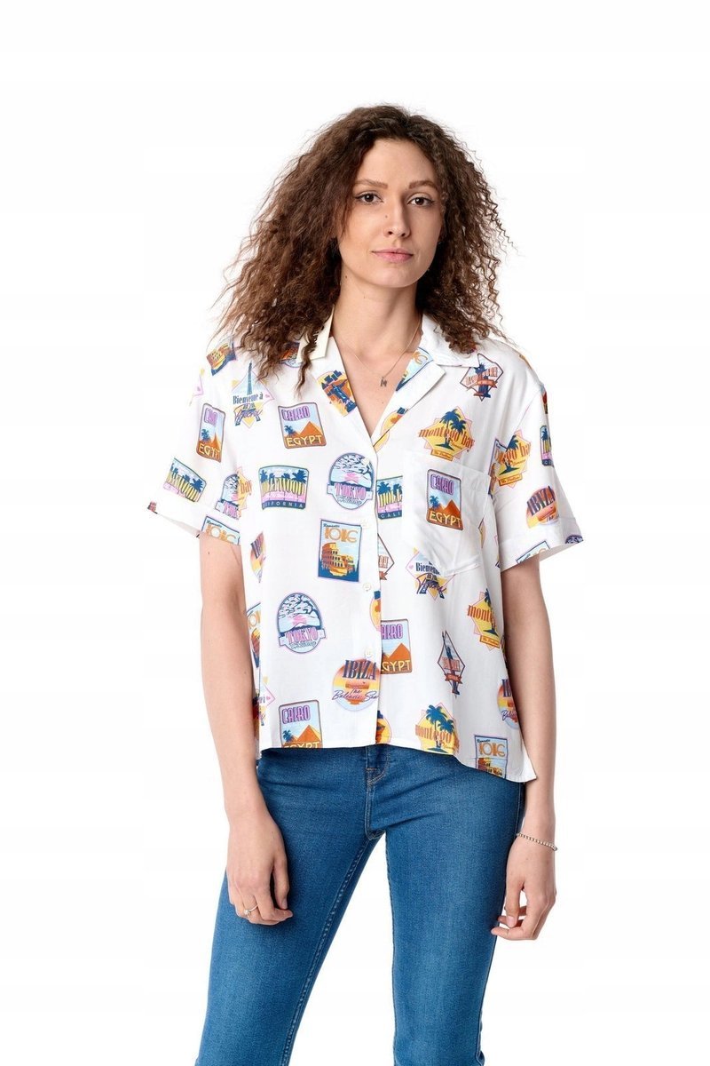 WRANGLER TOURIST SHIRT WHITE W5R3SE989 M