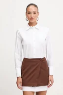 Sukienki - Patrizia Pepe sukienka kolor biały mini prosta 8A1562 A623 - miniaturka - grafika 1