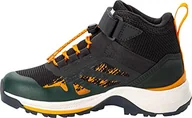 Buty dla chłopców - Jack Wolfskin Dzieci uniseks VILI HIKER TEXAPORE MID K buty do chodzenia, phantom, 39 EU - miniaturka - grafika 1