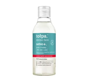 Tołpa Dermo Face Sebio+ Tonik 2 kwasy 200ml - Toniki i hydrolaty do twarzy - miniaturka - grafika 1