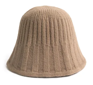 Kapelusz Bucket Hat Rybacki Jesienny Zimowy Damski Młodzieżowy Czapka - Czapki damskie - miniaturka - grafika 1