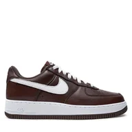 Sneakersy męskie - Sneakersy Nike Air Fore 1 Low Retro Qs FD7039 200 Brązowy - miniaturka - grafika 1