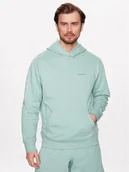 Bluzy męskie - New Balance Bluza MT23565S Zielony Relaxed Fit - miniaturka - grafika 1