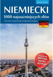 Niemiecki. 1000 najważniejszych słów - Książki obcojęzyczne do nauki języków - miniaturka - grafika 2
