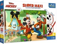 Puzzle - TREFL 41012 Puzzle 24 SUPER MAXI Wesoły Domek i przyjaciele - miniaturka - grafika 1