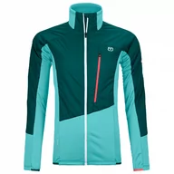 Kurtki i kamizelki sportowe damskie - Kurtka damska Ortovox W's Westalpen Hybrid Jacket Rozmiar: S / Kolor: zielony - miniaturka - grafika 1
