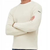 Swetry męskie - Sweter Męski PEPE JEANS PM702359 Ecru - miniaturka - grafika 1