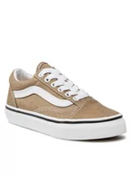 Buty dla dziewczynek - Vans Tenisówki Old Skool VN000W9T9EN1 Brązowy - miniaturka - grafika 1