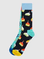 Skarpetki męskie - Skarpety z dodatkiem streczu w zestawie 2 szt. - miniaturka - grafika 1