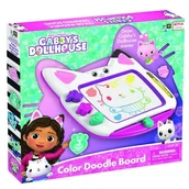 Zabawki interaktywne dla dzieci - Koci Domek Gabi, kolorowa tablica magnetyczna ze stempelkami - miniaturka - grafika 1