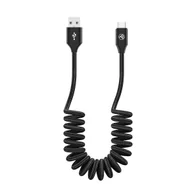 Kable USB - Tellur Data Cable Extendable Usb To Type-C, 3A, 1.8M, Black - miniaturka - grafika 1