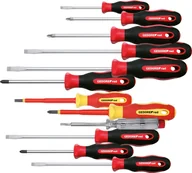 Śrubokręty - Gedore Gedore Red 2K Screwdriver set XXL, 12 parts red / black, incl. Phase tester - miniaturka - grafika 1