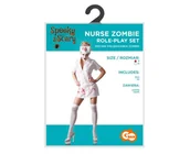 Stroje karnawałowe - Strój dla dorosłych Pielęgniarka Zombie rozm.S - miniaturka - grafika 1