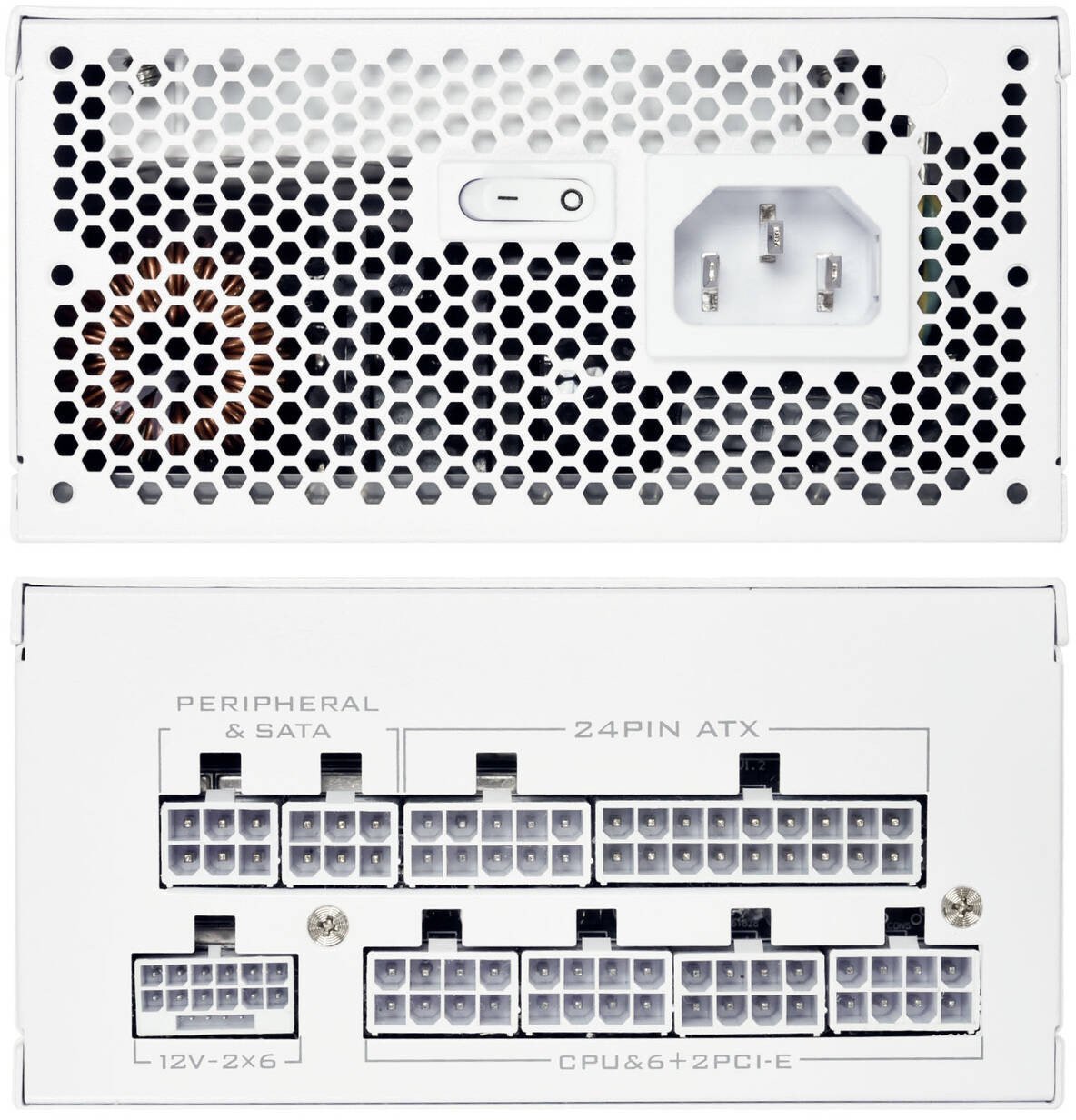 Lian-Li Zasilacz Lian Li SP850 V2 Gold Zasilacz modular, ATX, 850 Watt, biały G9P.SP0850G.W000.EU