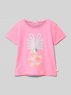 T-shirt z nadrukowanym motywem - Koszulki dla dziewczynek - miniaturka - grafika 1
