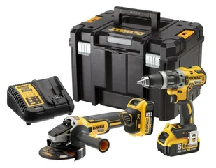 DeWALT Wkrętarka DCD796P2 Szlifierka DCG405 18V - Zestawy narzędziowe - miniaturka - grafika 2