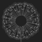 Pasmanteria - Haft krzyżykowy - Zestaw do haftu - Dmuchawiec I - miniaturka - grafika 1