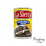 Pasztet i przetwory mięsne - Meksykańska Czarna Fasola Mielona Smażona "Frijoles Negros Refritos" 430g La Sierra - miniaturka - grafika 1