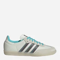 Trampki damskie - Tenisówki damskie do kostki adidas Originals Samba OG W IG6048 40 (6.5UK) Biały/Turkusowy (4066759297203) - miniaturka - grafika 1