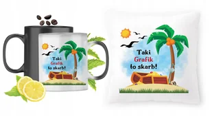 Dla Grafika Zestaw Kubek Magiczny + Poduszka z Nadrukiem ze Zdjęciem - Gadżety dla niej i dla niego - miniaturka - grafika 1