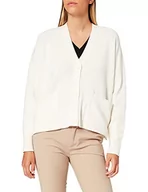 Swetry damskie - BOSS C_flaria damski kardigan, Open White118, S - miniaturka - grafika 1