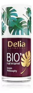 Delia Cosmetics Bio Green Philosophy Lakier do paznokci nr 614 Plum 11ml - Lakiery do paznokci - miniaturka - grafika 1