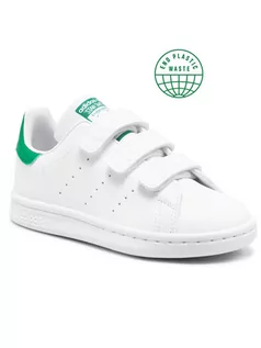 Buty dla dziewczynek - Adidas Buty Stan Smith Cf C FX7534 Biały - grafika 1