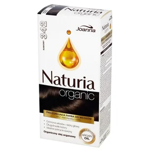 Joanna Organic 342 kawowy - Farby do włosów i szampony koloryzujące - miniaturka - grafika 1