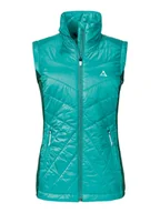 Kamizelki damskie - Schöffel Kamizelka hybrydowa "Stams" w kolorze turkusowym - miniaturka - grafika 1