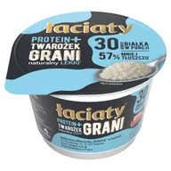 Sery - Łaciaty Protein+ Twarożek grani naturalny lekki 200 g - miniaturka - grafika 1
