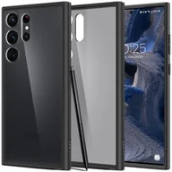 Etui i futerały do telefonów - Spigen Etui Ultra Hybrid do Samsung Galaxy S23 Ultra Czarno-przezroczysty - miniaturka - grafika 1