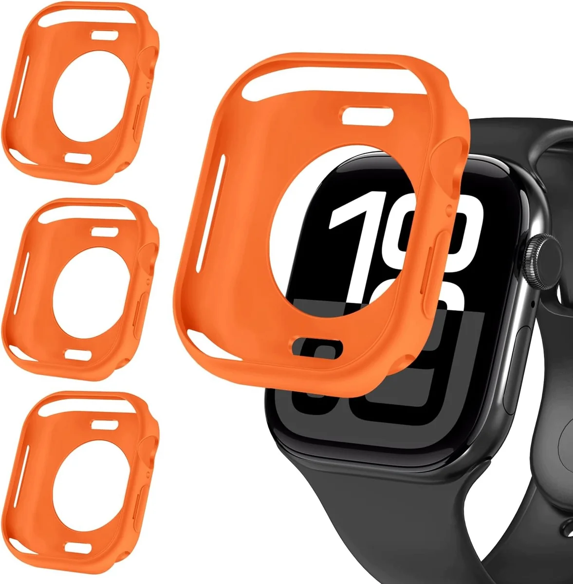 ETUI 3 SZTUKI OCHRONNE NA SMARTWATCH 46MM TPU ELASTYCZNE WSTRZĄSOODPORNE