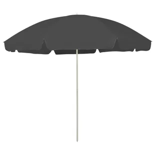 vidaXL Parasol plażowy, antracytowy, 300 cm vidaXL - Parasole ogrodowe - miniaturka - grafika 2