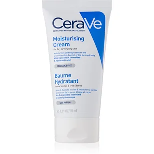 CeraVe Nawilżający krem 50ml 50 ml - Kremy do twarzy - miniaturka - grafika 1