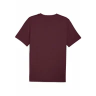 Koszulki sportowe męskie - Męska koszulka z grafiką i logo No. 1 PUMA Ruby Shimmer Red - miniaturka - grafika 1