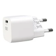 Ładowarki do telefonów - XO ładowarka sieciowa CE01B PD 20W 1x USB-C biała - miniaturka - grafika 1